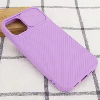 Чехол Camshield Square TPU со шторкой для камеры для Apple iPhone 11 Pro (5.8") Сиреневый
