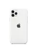 Чохол Silicone case (A) для Apple iPhone 11 Pro (5.8 ") Білий / White