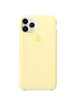 Чохол Silicone Case (AA) для Apple iPhone 11 Pro (5.8 ") Жовтий / Mellow Yellow