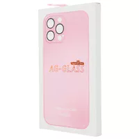 Чехол TPU+Glass Sapphire matte case для Apple iPhone 11 Pro (5.8") Chanel Pink