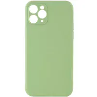 Силиконовый чехол Candy Full Camera для Apple iPhone 11 Pro (5.8") Фисташковый