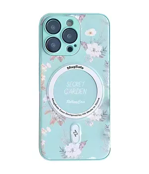TPU+PC чохол Secret Garden with MagSafe для Apple iPhone 11 Pro (5.8") Mint