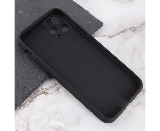 TPU+Glass чехол Matte Candy Full camera для Apple iPhone 11 Pro (5.8") Черный