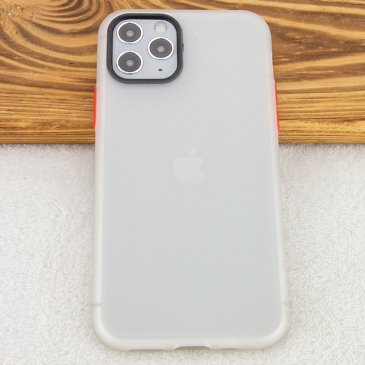 Чохол-накладка Epik Moon Eclipse series для Apple iPhone 11 Pro (5.8 ") Білий / Червоний