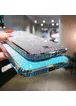 TPU+Glass чехол Swarovski для Apple iPhone 11 Pro (5.8") Бирюзовый