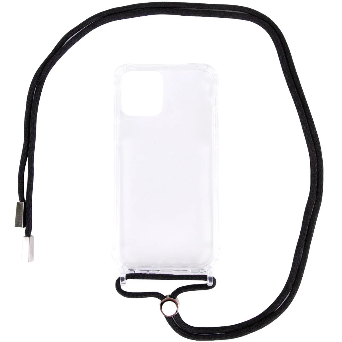 Чохол TPU Crossbody Transparent для Apple iPhone 11 Pro (5.8 ") Чорний