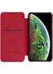 Шкіряний чохол (книжка) Nillkin Qin Series для Apple iPhone 11 Pro (5.8 ") Червоний