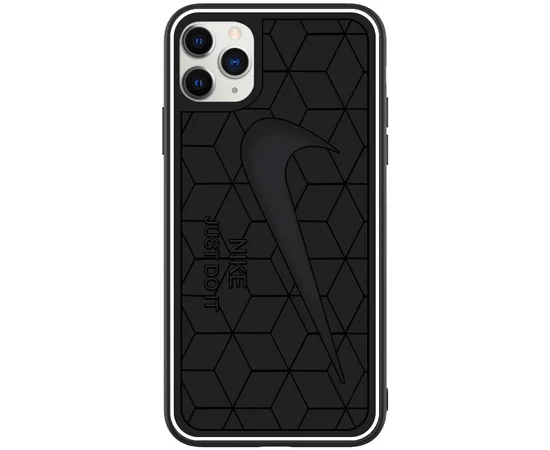 TPU Чехол Sneakers для Apple iPhone 11 Pro (5.8") Черный / Nike