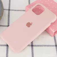 Чехол Silicone case (A) (с закрытым низом) для Apple iPhone 11 Pro (5.8") Розовый / Pink Sand
