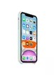 Чехол Silicone case (AAA) для Apple iPhone 11 Pro (5.8") Серо-голубой / Seafoam