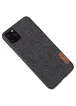 Накладка G-Case Textiles Dark series для Apple iPhone 11 Pro (5.8") Черный