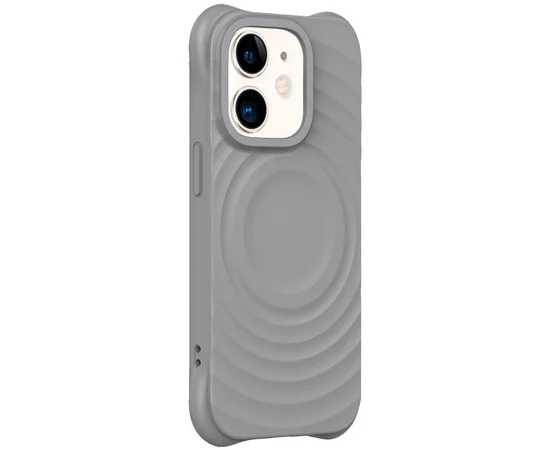 Чохол TPU Orbit with MagSafe для Apple iPhone 11 (6.1") Dark Grey
