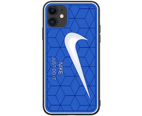 TPU Чехол Sneakers для Apple iPhone 11 (6.1") Синий / Nike