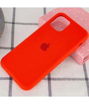 Чехол Silicone Case Full Protective (AA) для Apple iPhone 11 (6.1") Красный / Red