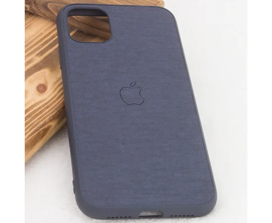 TPU чехол Fiber Logo для Apple iPhone 11 (6.1") Синий