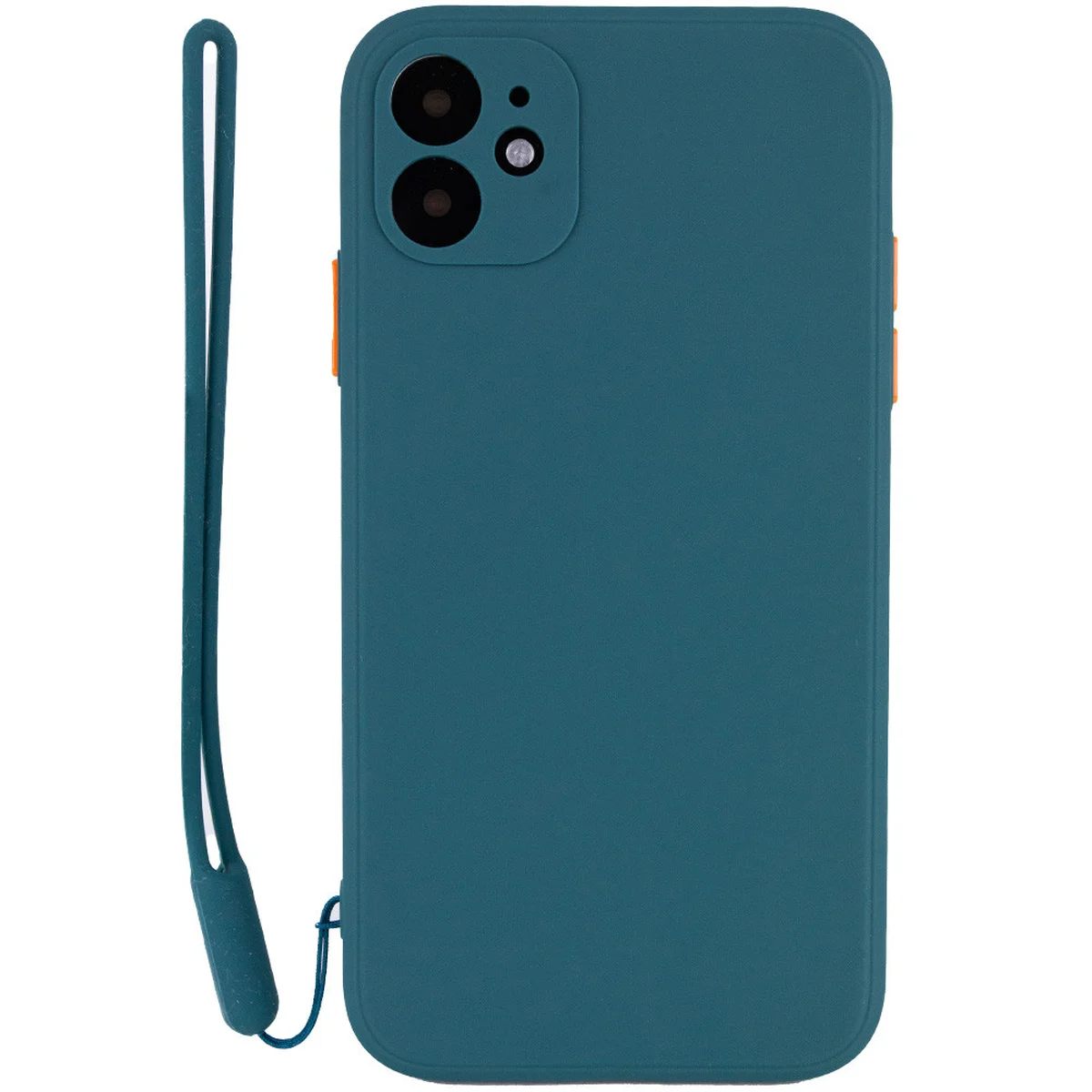 Чехол TPU Square Full Camera для Apple iPhone 11 (6.1") Зеленый