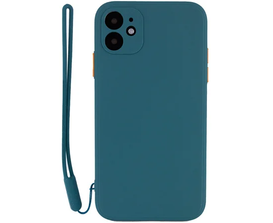 Чехол TPU Square Full Camera для Apple iPhone 11 (6.1") Зеленый