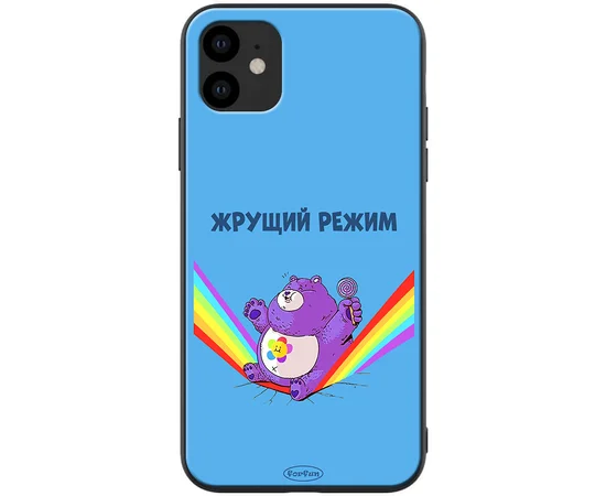 TPU+PC чехол ForFun для Apple iPhone 11 (6.1") Жрущий режим