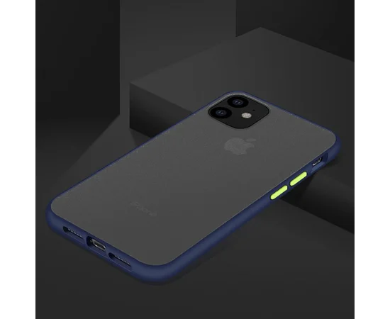 TPU чехол LikGus Maxshield для Apple iPhone 11 (6.1") Синий