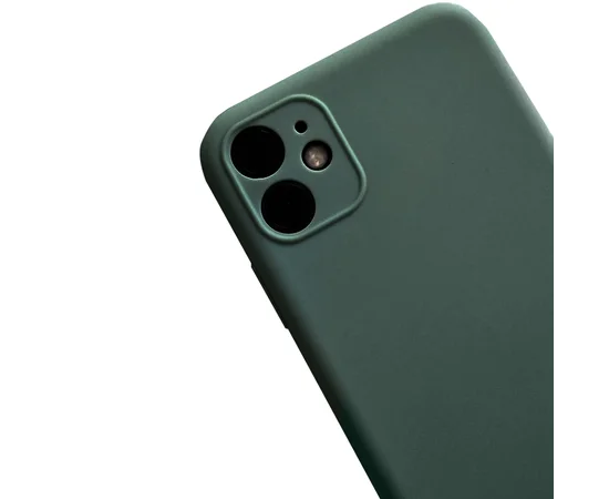 TPU чехол Ultrathin Soft Cover для Apple iPhone 11 (6.1") Зеленый / Pine green