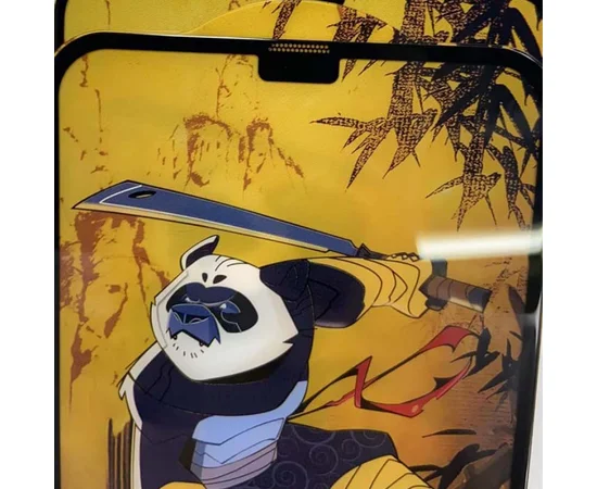 Защитное стекло 5D Anti-static Panda (тех.пак) для Apple iPhone 11 / XR (6.1") Черный