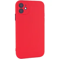 Чехол TPU Square Full Camera для Apple iPhone 11 (6.1") Красный