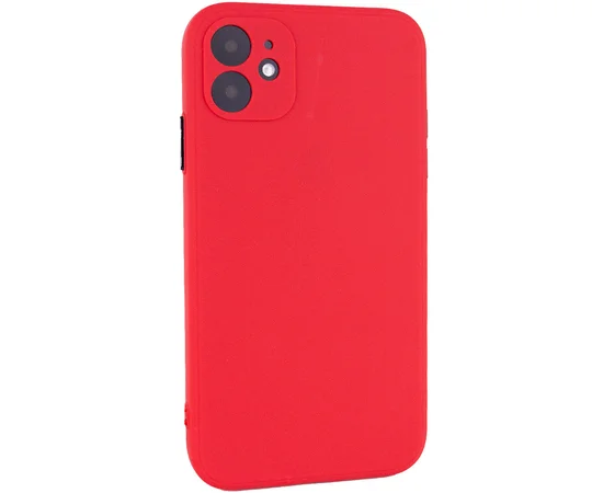 Чехол TPU Square Full Camera для Apple iPhone 11 (6.1") Красный
