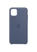 Чехол Silicone case (AAA) для Apple iPhone 11 (6.1") Голубой / Alaskan blue