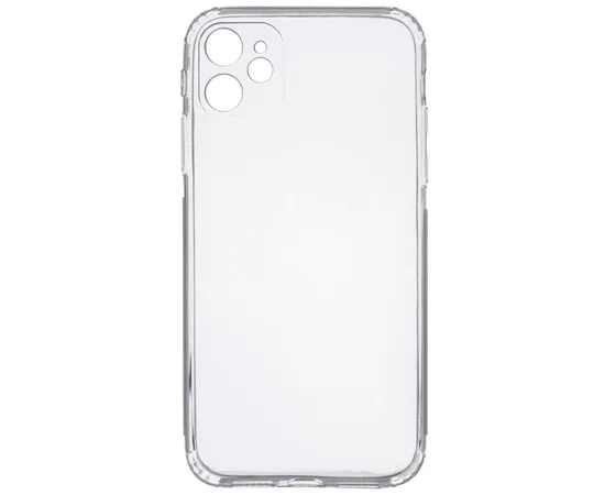 TPU чехол Epic Transparent 1,5mm Full Camera для Apple iPhone 11 (6.1") Бесцветный (прозрачный)