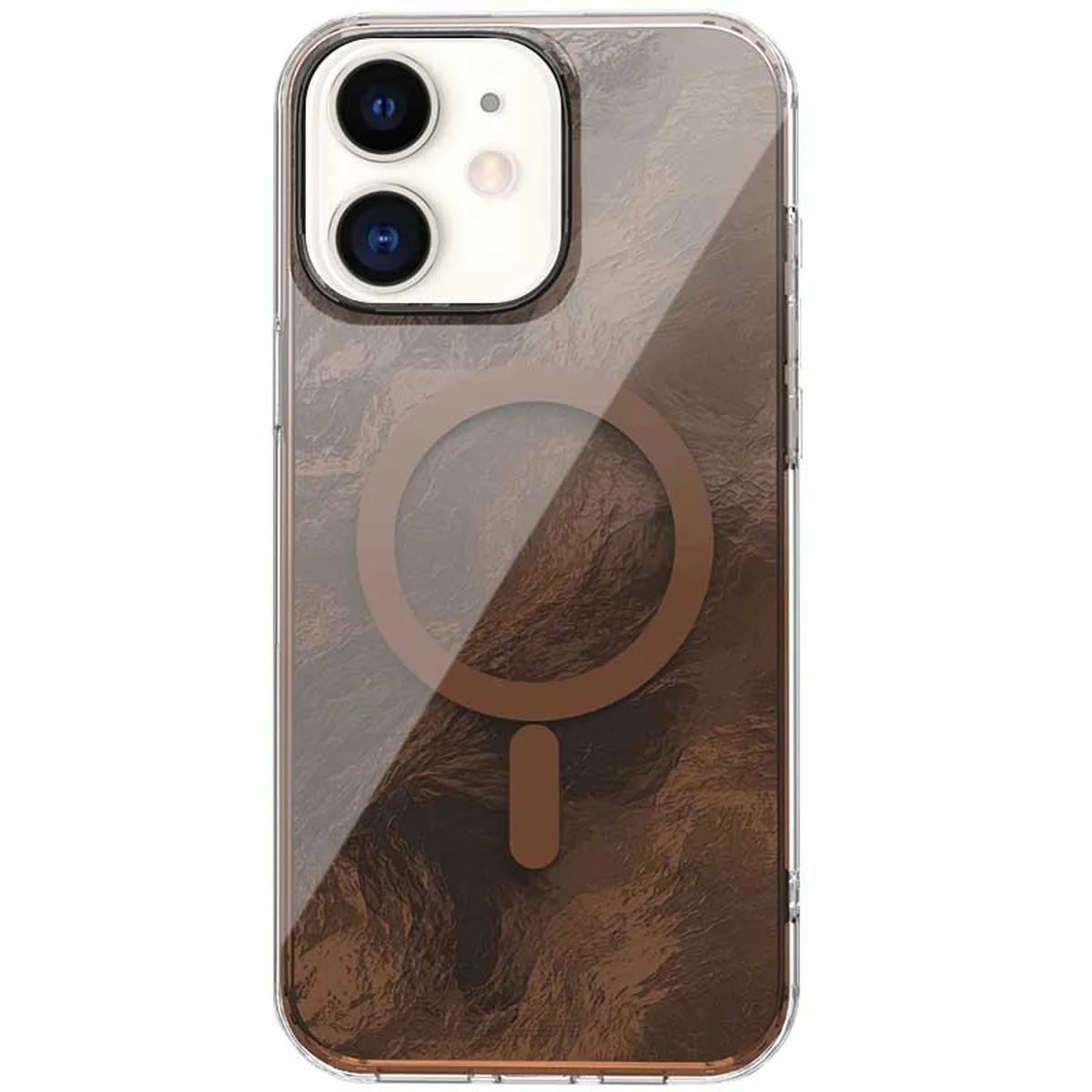 Чехол TPU Shiny Mountain (MagFit) для Apple iPhone 11 (6.1") Chocolate