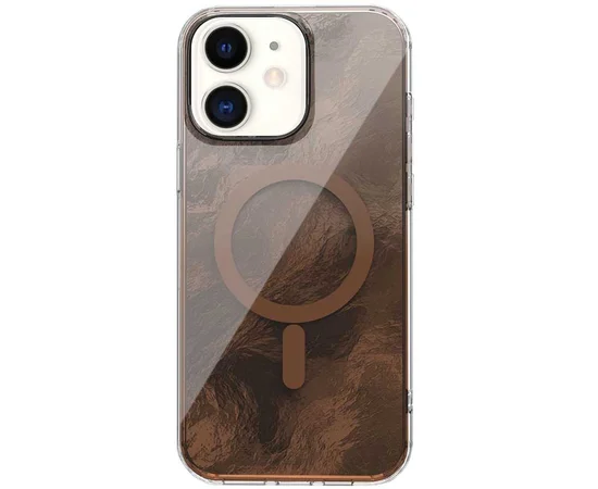 Чохол TPU Shiny Mountain (MagFit) для Apple iPhone 11 (6.1") Chocolate