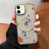 Чехол TPU+PC Flush with MagSafe для Apple iPhone 11 (6.1") Titanium grey