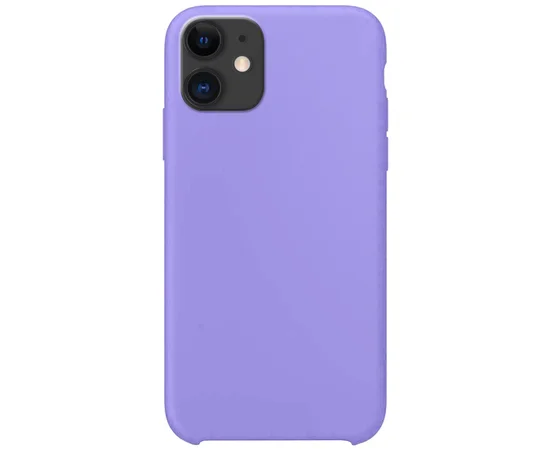 Силиконовый чехол Soft cover для Apple iPhone 11 (6.1") Сиреневый / Dasheen