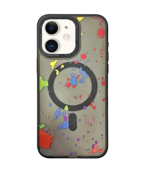 Чохол TPU+PC Flush with MagSafe для Apple iPhone 11 (6.1") Titanium black