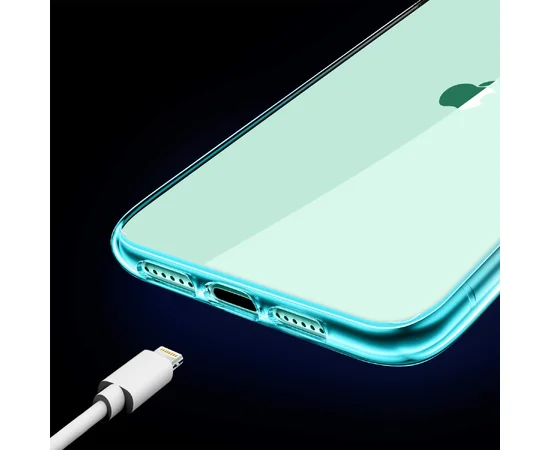 TPU чехол X-Level Anti-Slip series для Apple iPhone 11 (6.1") Прозрачный