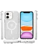 Чехол TPU Galaxy Sparkle (MagFit) для Apple iPhone 11 (6.1") Clear+Glitter