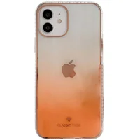 TPU+Glass чехол Aurora Classic для Apple iPhone 11 (6.1") Оранжевый