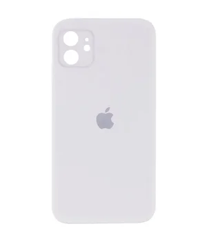 Чехол Silicone Case Square Full Camera Protective (AA) для Apple iPhone 11 (6.1") Белый / White