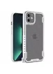 Чехол TPU+PC TRAVEL Carbon для Apple iPhone 11 (6.1") Белый