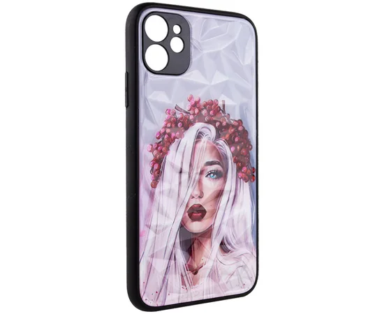 TPU+PC чехол Prisma Ladies для Apple iPhone 11 (6.1") Ukrainian Girl
