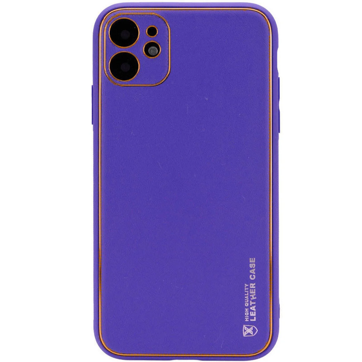 Шкіряний чохол Xshield для Apple iPhone 11 (6.1 ") Фіолетовий / Violet