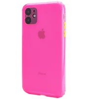 TPU чехол Сolor matte для Apple iPhone 11 (6.1") Розовый