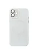 Чехол TPU+Glass Sapphire Midnight with MagSafe для Apple iPhone 11 (6.1") Белый / White