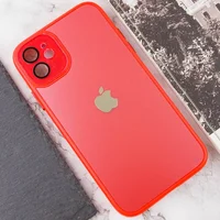 Чехол TPU+Glass Sapphire Midnight для Apple iPhone 11 (6.1") Красный / Red