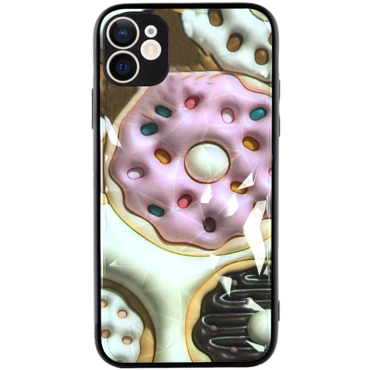 TPU+PC чехол Prisma Fluffie для Apple iPhone 11 (6.1") Donut