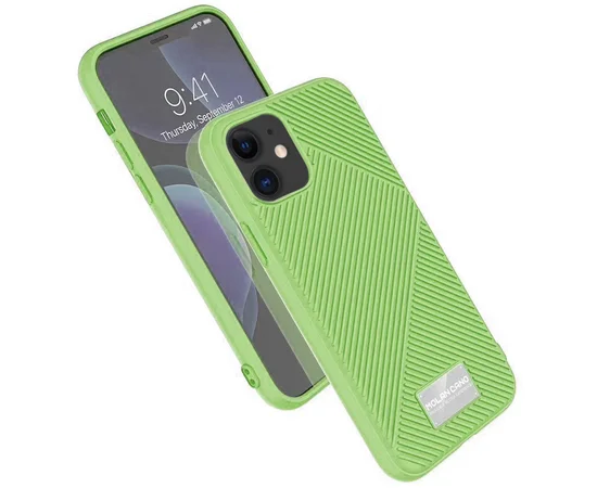 TPU накладка Molan Cano Jelline series для Apple iPhone 11 (6.1") Зеленый / Tea Green
