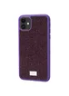 TPU чехол Bling World Grainy Diamonds для Apple iPhone 11 (6.1") Фиолетовый