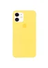 Чохол Silicone case (A) (з закритим низом) для Apple iPhone 11 (6.1 ") Жовтий / Mellow Yellow