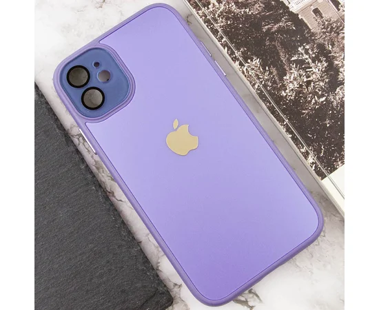 Чехол TPU+Glass Sapphire Midnight для Apple iPhone 11 (6.1") Сиреневый / Dasheen