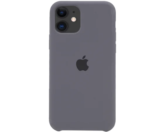Чехол Silicone Case (AA) для Apple iPhone 11 (6.1") Серый / Charcoal Gray